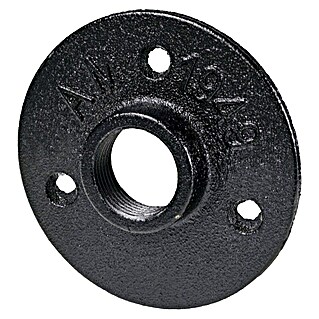 Dolle Pipe Soporte para tubo (Diámetro: 70 mm, Negro)