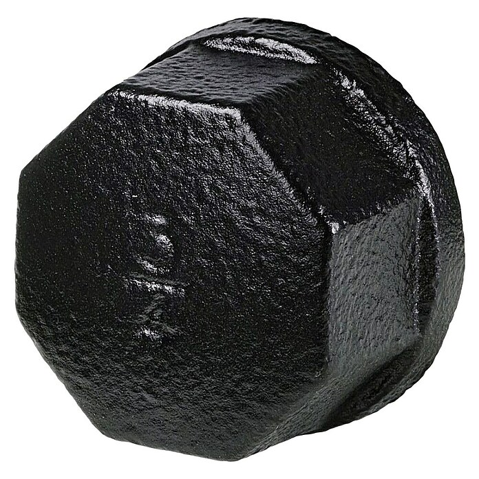 Dolle Pipe Tapón para tubos (Hexagonal, Diámetro: 20 mm, Negro, 2 ud.) | BAUHAUS