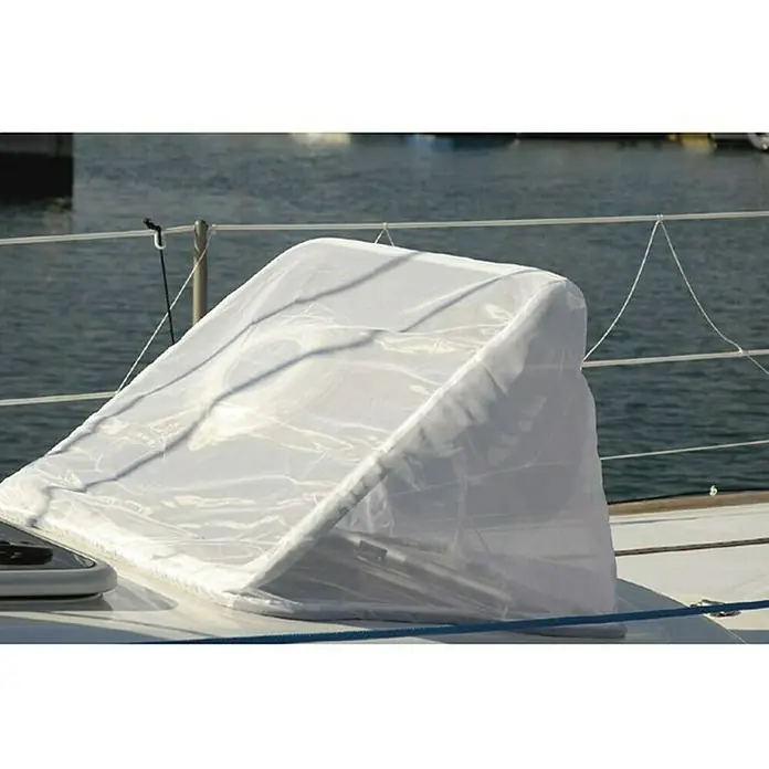 G-Nautics Moskitonetz L - Breite: 70 cm, Weiß - Schutzhülle für eine Steuersäule eines Bootes. Sie schützt vor Witterungseinflüssen und hält die Steuerung sauber.