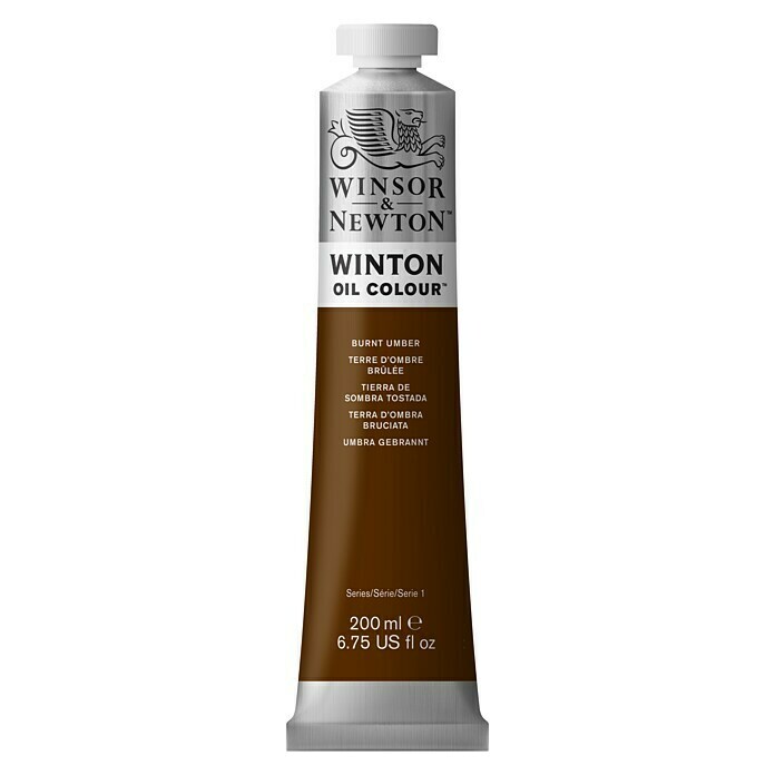 Winsor & Newton Winton Uljana boja (Umbra pečeno, 200 ml, Tuba)