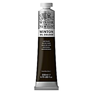 Winsor & Newton Winton Uljana boja (Svjetiljka crno, 200 ml, Tuba)