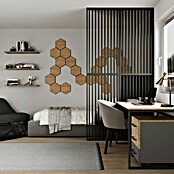 Mixpol Profile Raumteiler Vario Schwarz ARF (63,4 x 250 cm, Schwarz) | BAUHAUS