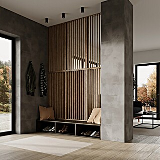 Mixpol Profile Raumteiler Vario Saragossa (63,4 x 250 cm, Natur)
