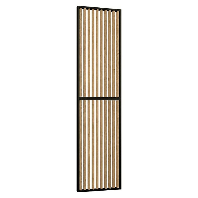 Mixpol Profile Raumteiler Vario Saragossa/SW (63,4 x 250 cm, Natur/Schwarz) | BAUHAUS