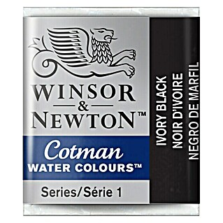 Winsor & Newton Cotman Aquarelverf (Ivory Black, Pot)
