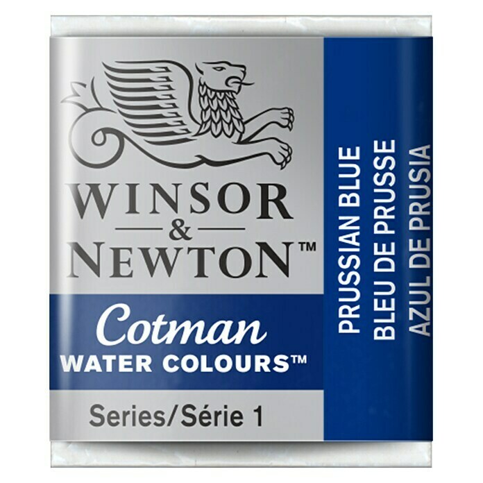 Winsor & Newton Cotman Aquarelverf (Pruisisch blauw, ½ kopje)