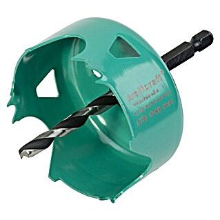 Wolfcraft Sierra de corona (Diámetro: 68 mm, Acero)