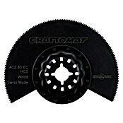 Craftomat Disco de sierra segmentado ACZ 85 EC (Diámetro: 85 mm, Madera / plástico)