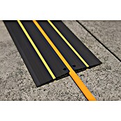 D-Line Kabelgeleiding Ultra Cable Cover (Zwart / Geel, Pvc, l x b x h: 200 x 21,5 x 1,8 cm) | BAUHAUS