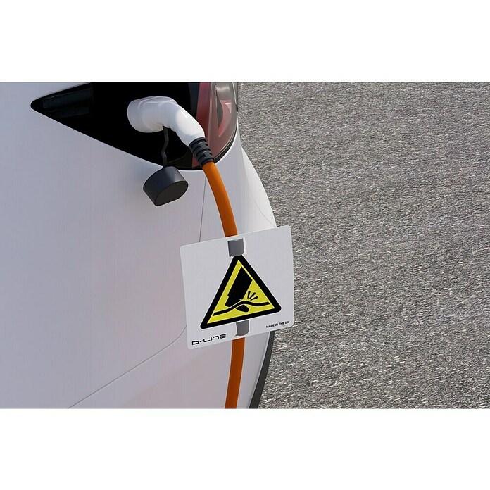D-Line Kabelgeleiding Ultra Cable Cover (Zwart / Geel, Pvc, l x b x h: 200 x 21,5 x 1,8 cm) | BAUHAUS