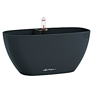 Lechuza Pflanzschale Navio (L x B x H: 13,5 x 29 x 14 cm, Kunststoff, Grau)