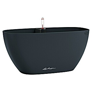 Lechuza Pflanzschale Navio (L x B x H: 18,3 x 39 x 19 cm, Kunststoff, Grau)