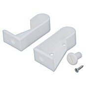 Suki Soporte de barra para ropa (Plástico, 2 ud., Específico para: Barras de 18 x 15 mm) | BAUHAUS