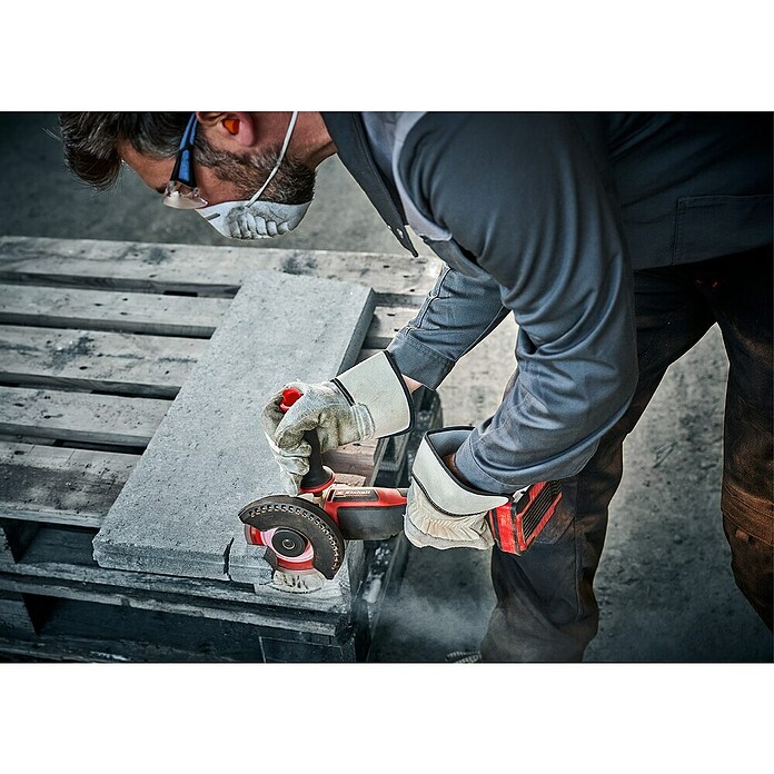 Einhell Power X-Change Amoladora angular de batería Axxio (18 V, Sin batería, Diámetro disco: 125 mm)