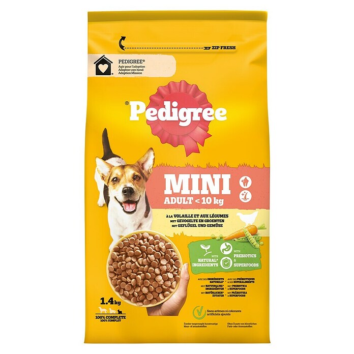 Pedigree Droogvoer voor honden Adult Mini kip (1,4 kg) | BAUHAUS