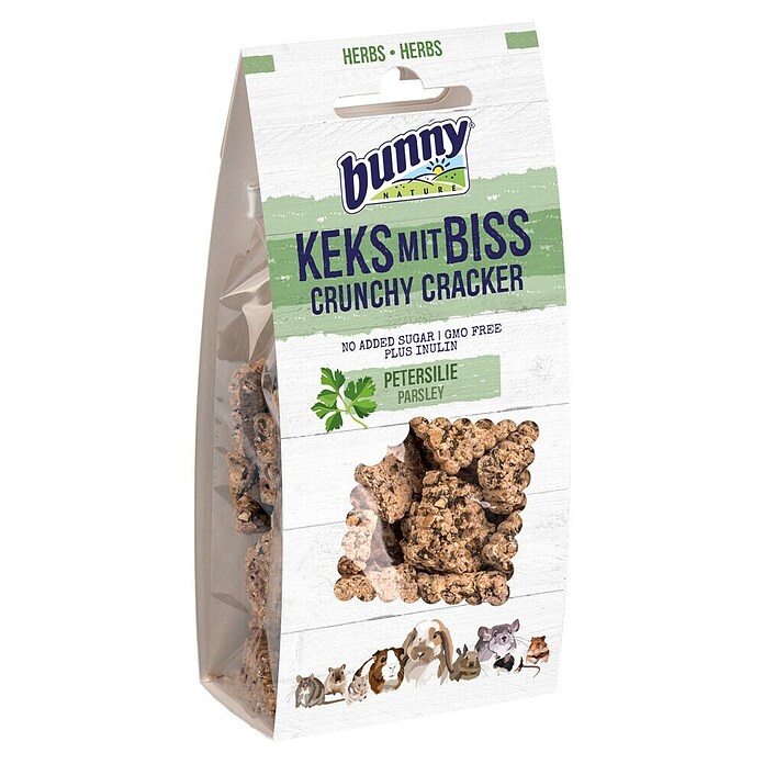 Bunny Nature Knaagdier snacks Crunchy Cracker (50 g, Petersilie) | BAUHAUS