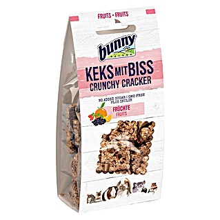 Bunny Nature Knaagdier snacks Crunchy Cracker (50 g, Vruchten)