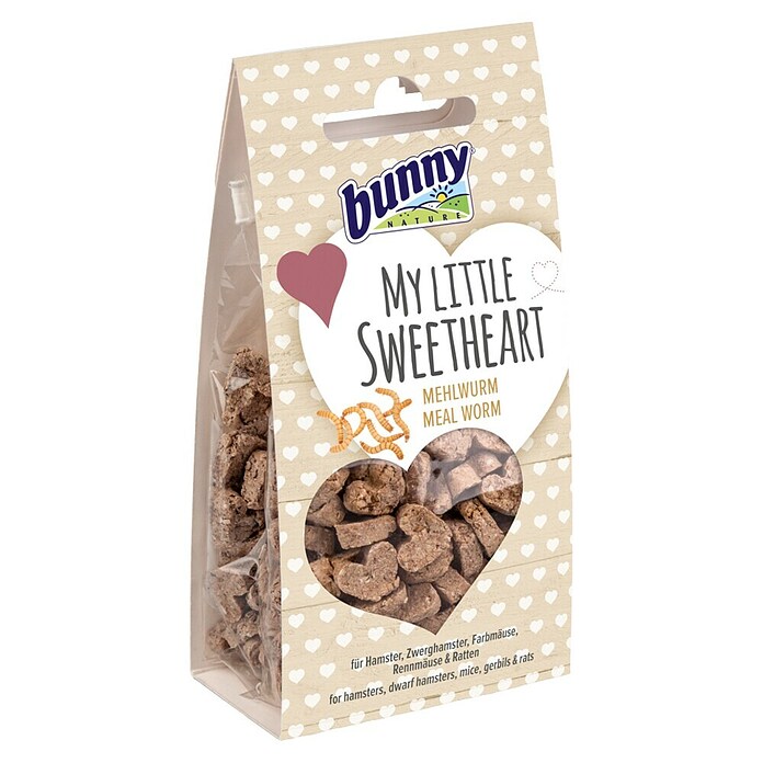 Bunny Nature Knaagdier snacks My Little Sweetheart (30 g, Meal worm) | BAUHAUS