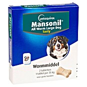 Mansonil Ontwormingsmiddel voor grote honden (2 st.) | BAUHAUS