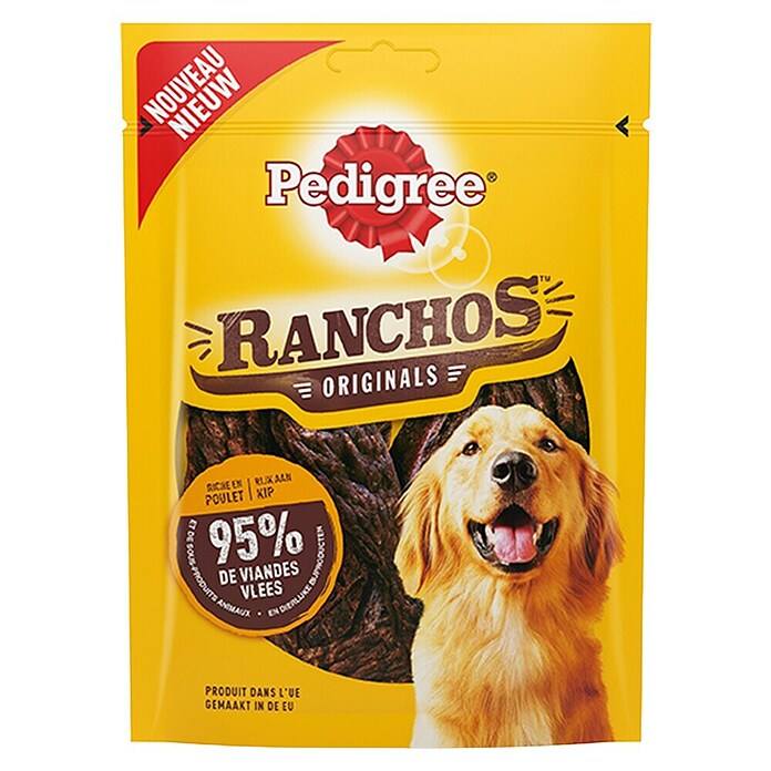 Pedigree Hondensnack Ranchos Jerkies Kip (70 g) | BAUHAUS