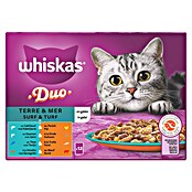 Whiskas Natvoer voor katten Duo Surf & Turf (85 g, 12 st., Duo Surf & Turf) | BAUHAUS