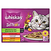 Whiskas Natvoer voor katten Tasty Mix (85 g, 12 st., Keuze van de chef) | BAUHAUS