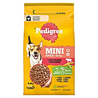 Pedigree Droogvoer voor honden Adult Mini rund (1,4 kg)