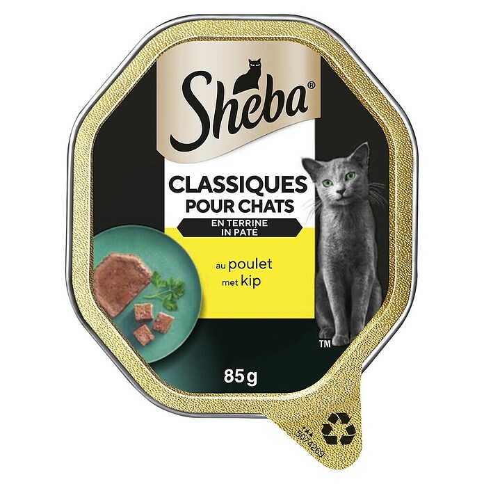 Sheba Natvoer voor katten Classic kip (85 g) | BAUHAUS