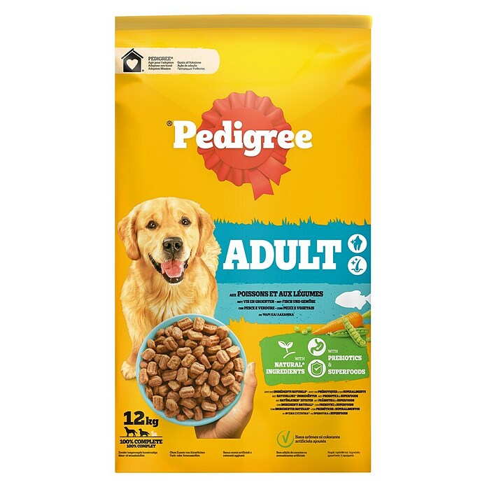 Pedigree Droogvoer voor honden Adult vis (12 kg) | BAUHAUS