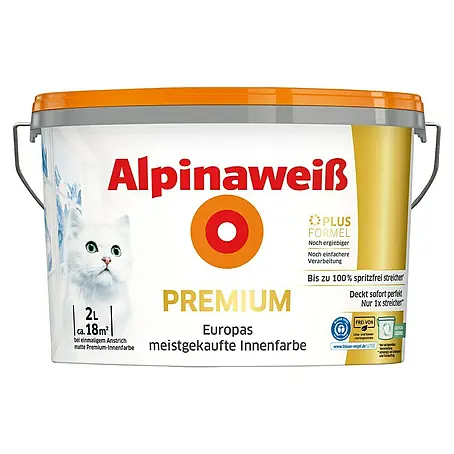 Alpina Alpinaweiss Wandfarbe Premium