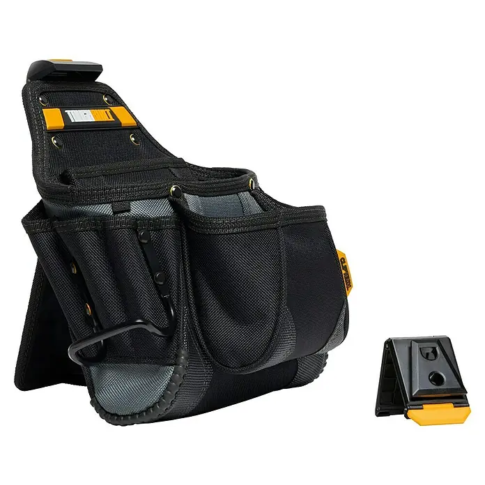 ToughBuilt ClipTech Bolsa para herramientas - L x An x Al: 330 x 170 x 340 mm - Aquí hay una bolsa de herramientas ToughBuilt, ideal para artesanos. Diseño robusto con mucho espacio, incluye un clip ClipTech.