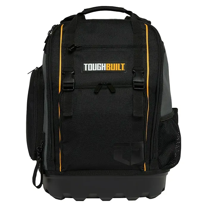 ToughBuilt Mochila para herramientas - L x An x Al: 370 x 210 x 470 mm, Número de compartimentos: 31 ud. - La robusta mochila de herramientas ToughBuilt ofrece un amplio espacio de almacenamiento y es ideal para artesanos.