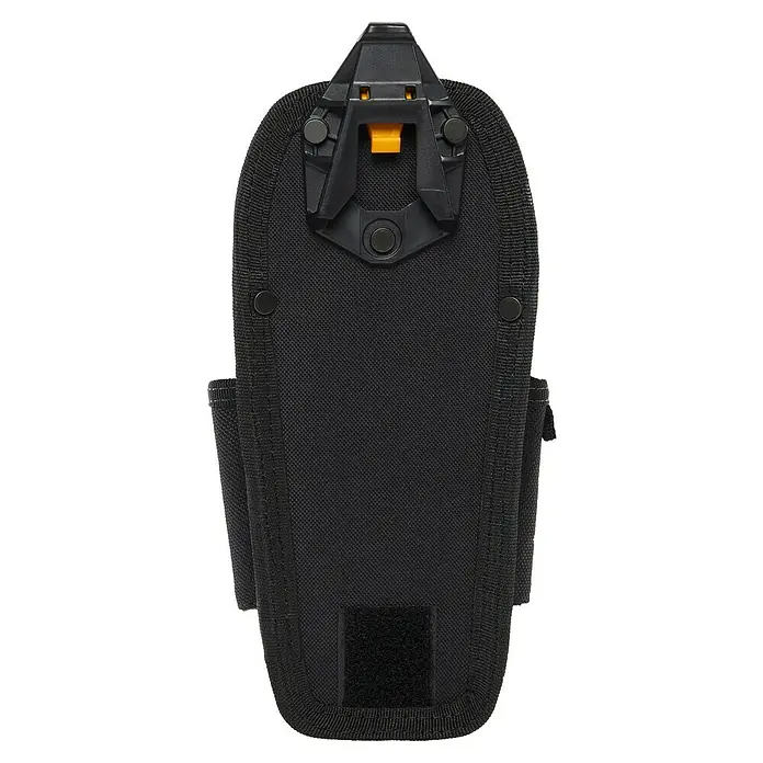 ToughBuilt ClipTech Bolsa para herramientas - Ancho: 110 mm, Poliéster - Funda de herramientas negra con costuras resistentes y un práctico clip para sujetarla al cinturón. Ideal para profesionales y aficionados al bricolaje.