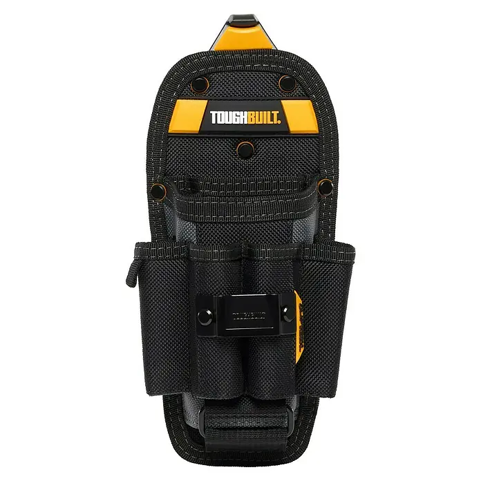 ToughBuilt ClipTech Bolsa para herramientas - Ancho: 110 mm, Poliéster - Una funda de herramientas resistente ToughBuilt con múltiples bolsillos y bucles para una eficiente organización de las herramientas.
