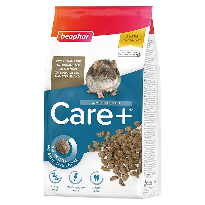 Beaphar Knaagdiervoer Care+ voor Hamsters (500 g) | BAUHAUS