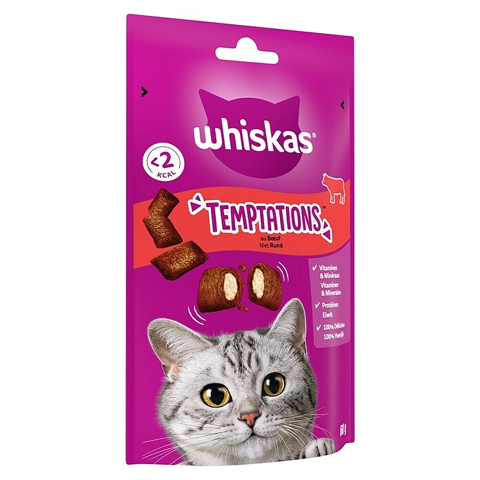 Whiskas Kattensnack Temptations (60 g) | BAUHAUS