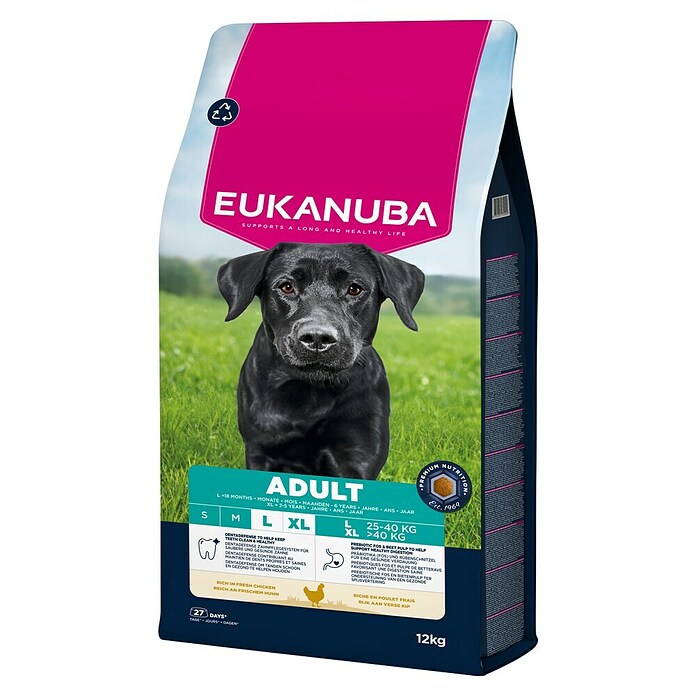 Eukanuba Droogvoer voor honden Adult kip (12 kg) | BAUHAUS