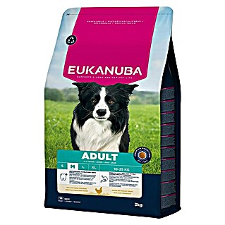 Eukanuba Droogvoer voor honden Adult M - kip (3 kg)