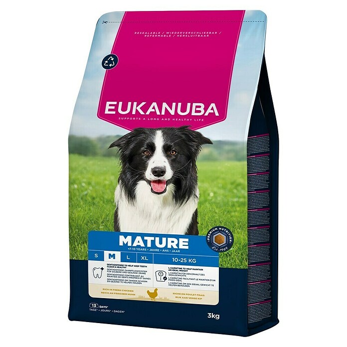 Eukanuba Droogvoer voor honden Mature kip (3 kg) | BAUHAUS