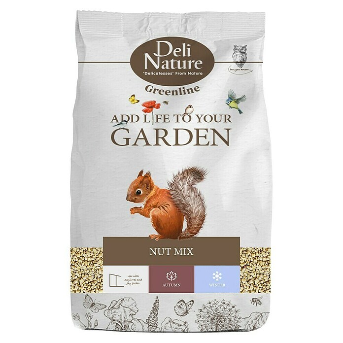 Deli Nature Eekhoornvoer Noten Mix (500 g) | BAUHAUS