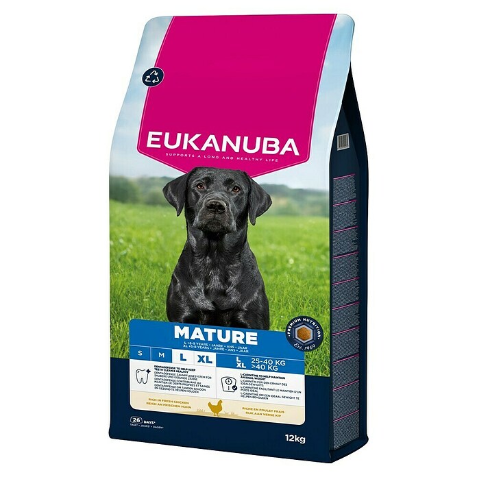 Eukanuba Droogvoer voor honden Mature L/XL - kip (12 kg) | BAUHAUS