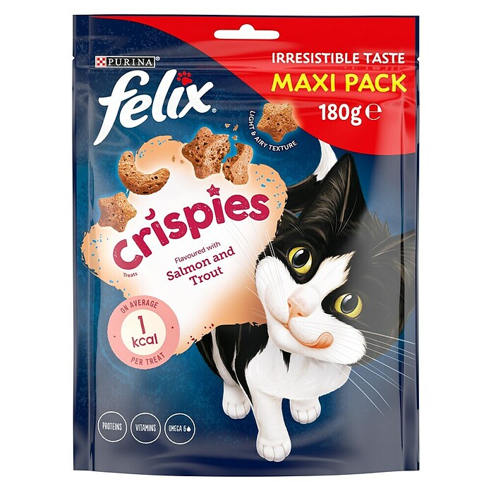 Felix Kattensnack Crispies (180 g, Zalm & Forel) | BAUHAUS