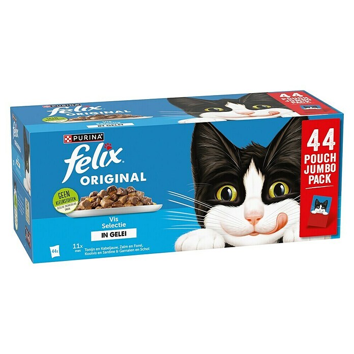 Felix Natvoer voor katten Vis Selectie (85 g) | BAUHAUS