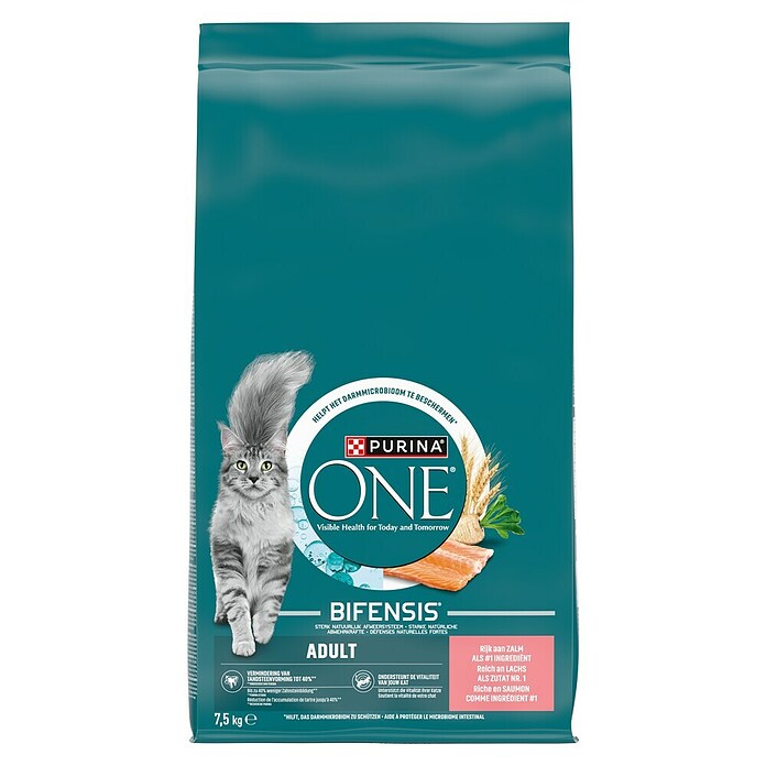 Purina Droogvoer voor katten One Adult zalm (7,5 kg) | BAUHAUS