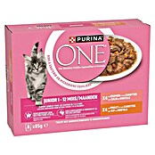 Purina Natvoer voor katten One Junior zalm+kip+wortel (85 g) | BAUHAUS