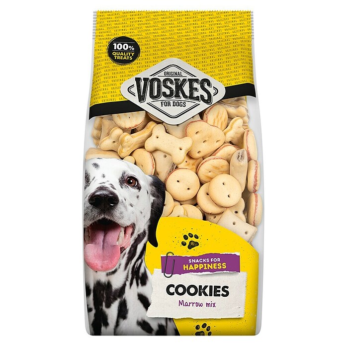Voskes Hondensnack Cookies (750 g, Mergkoekjes Mix) | BAUHAUS