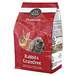 Deli Nature Knaagdiervoer voor konijnen - graanvrij (3 kg)