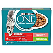 Purina Natvoer voor katten One Sterilcat zalm+kalkoen+wortel (85 g) | BAUHAUS