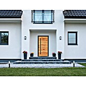 Aurelis Haustür BH 801 (110 x 210 cm, DIN Anschlag: Links, Altholz Dekor/Weiß) | BAUHAUS