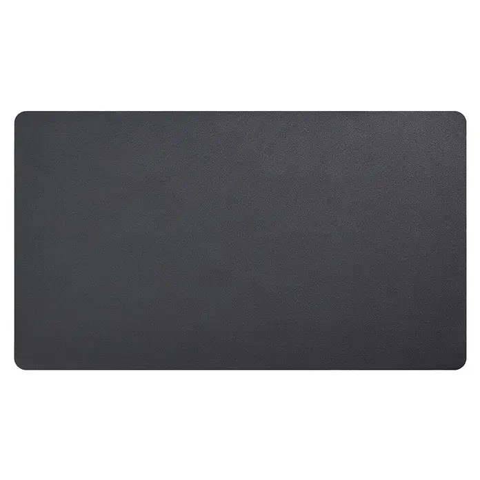 Zeller Present Unterlage Schreibtischunterlage - 70 x 40 cm, Schwarz, PVC - Graue, fein strukturierte Oberfläche, ideal als Hintergrund oder zur Darstellung von Texturen und Materialien.